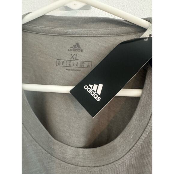 adidas Heathered Charcoal Miami Hurricanes 5X National Champs Tri-Blend Sz XL - Picture 6 of 8